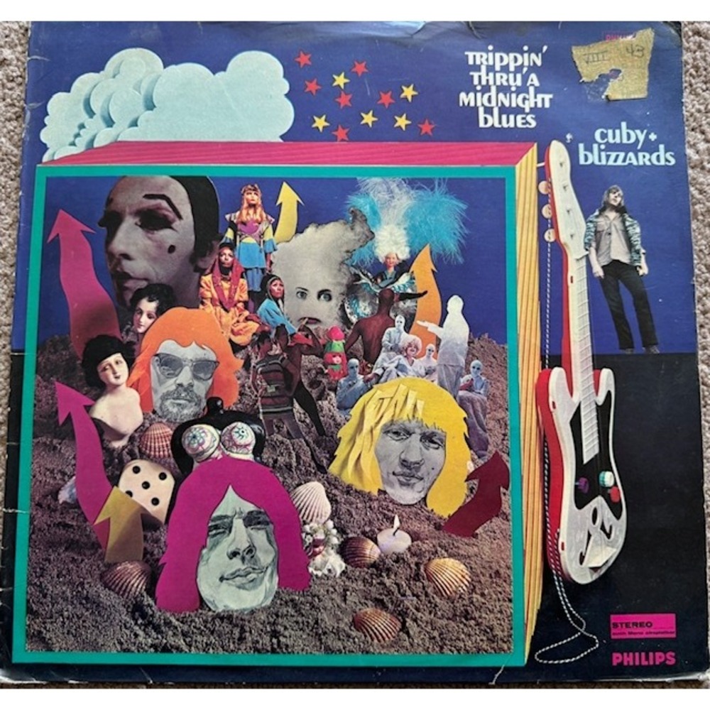 Cuby + Blizzards Trippin' Thru' A Midnight Blues Vinyl LP Philips 844 060  1968